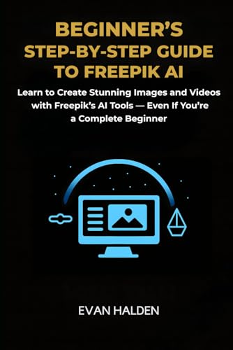 Cover of Beginner’s Step-by-Step Guide to Freepik AI: Learn to Create Stunning Images and Videos with Freepik’s AI Tools — Even If You’re a Complete Beginner